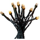 EGLO - LED-LICHTERKETTE/100 L-7500 SCHWARZ/TRAN