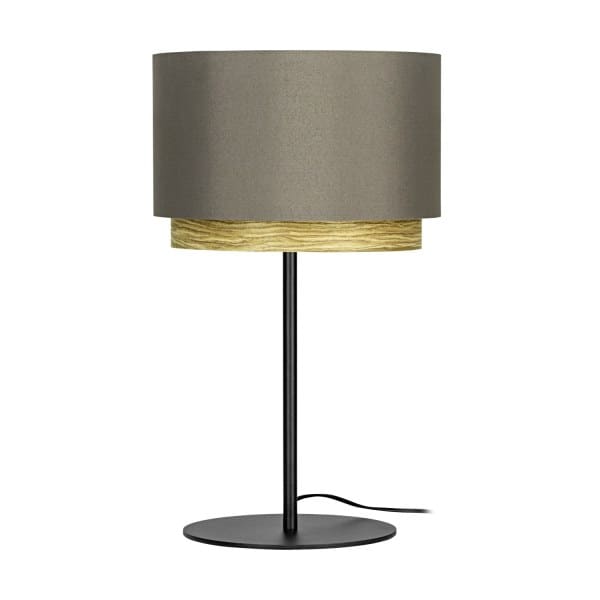 EGLO - Tischleuchte/1 E27 CAPPUCCINO/SCHWARZ 'MARCHENA'