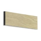 EGLO - LED Wandleuchte SCHWARZ/HOLZ 'CLIMENE'