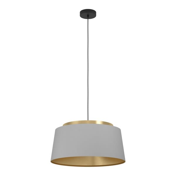 EGLO - Pendelleuchte/3 E27 SW/MS-GEB/GRAU-MS 'ALMERIMAR'