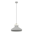 EGLO - Pendelleuchte/1 E27 GRAU/MS-GEB.'ESTEPONA'