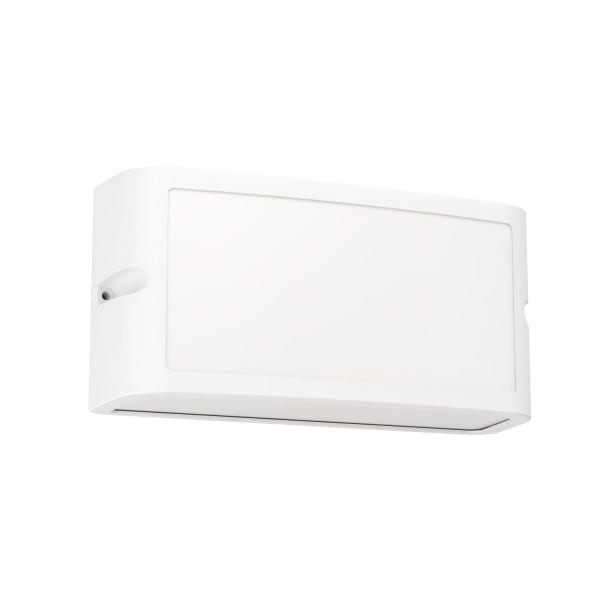 EGLO - LED Außen-Wandleuchte WEISS 'CAMARDA'