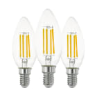 EGLO - LM-E14-LED-FILAMENT KERZE C35 7W/806lm 2700K (PAK=3ST)