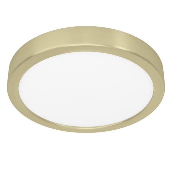 EGLO - LED-AUFBAULEUCHTE DL Ø210 MESSING GEB. 16W-1800LM/3000K 'FUEVA 5'