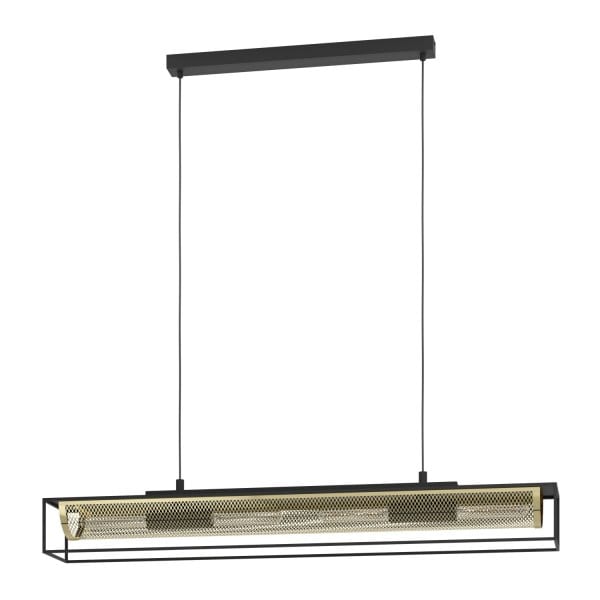 EGLO - HL/4 E27 SCHWARZ MESSING 'NOHALES'