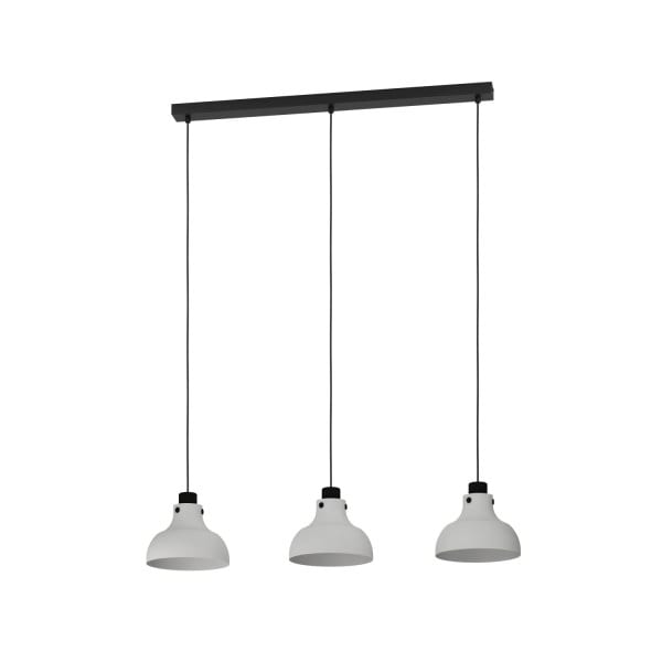 EGLO - HL/3 E27 GRAU/SCHWARZ 'MATLOCK'