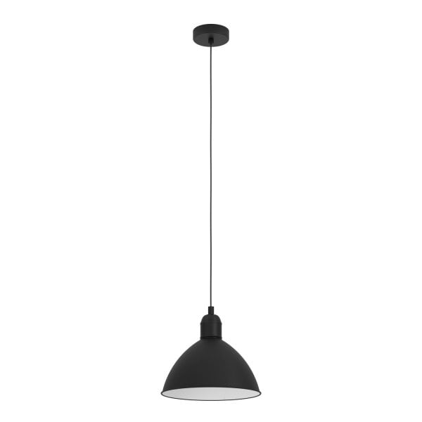 EGLO - HL/1 E27 Ø305 SCHWARZ/WEISS 'PRIDDY'