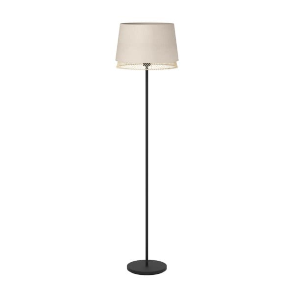 EGLO - STL/1 E27 SCHWARZ NATUR BRAUN 'TABLEY'