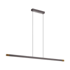 EGLO - LED-HL L-1260 ALU/HOLZ/WS 'LISCIANA'