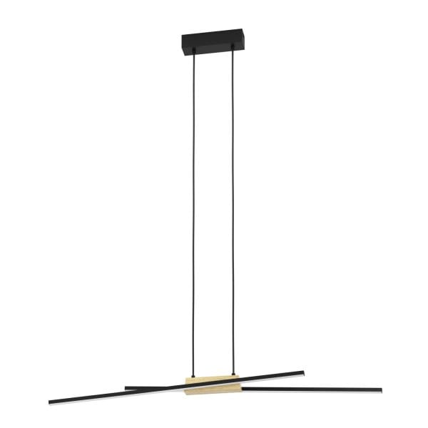 EGLO - LED HL 2X13W SCHWARZ WEISS 'PANAGRIA' DIMMBAR