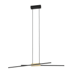 EGLO - LED HL 2X13W SCHWARZ WEISS 'PANAGRIA' DIMMBAR