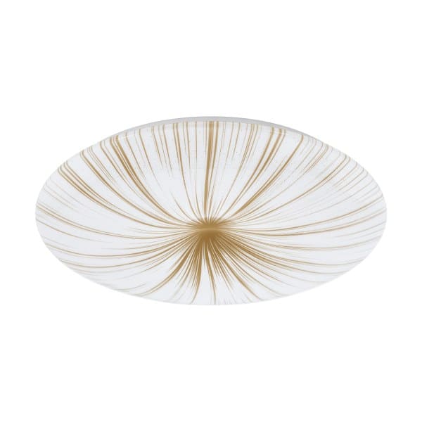EGLO - LED-DL Ø510 WEISS/GOLD 'NIEVES 1'