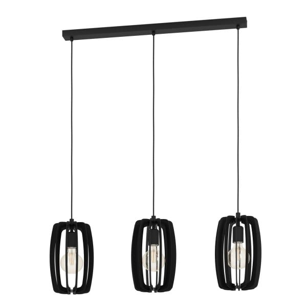 EGLO - HL/3 E27 SCHWARZ 'BAJAZZARA'