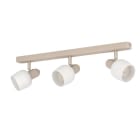 EGLO - BALKEN/3 E14 SAND/NICKEL/OPAL 'CORATO'