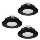 EGLO - SET 3XLED-EINBAUSPOT Ø78 SW STARR'PINEDA