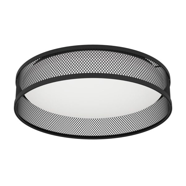 EGLO - LED-DL Ø385 SCHWARZ/WEISS 'LUPPINERIA'