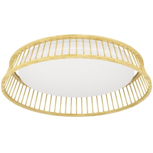 EGLO - LED-DL Ø450 BAMBUS/WEISS 'LUPPINERIA'