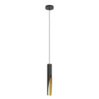 EGLO - HL/1 GU10 SCHWARZ/GOLD 'BARBOTTO'
