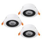 EGLO - SET 3X LED-EINBAUSPOT Ø100 SW 'CALONGE'