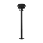 EGLO - AL-STL/1 E27 SCHWARZ/KLAR 'CHIAPPERA' HIGH IP65