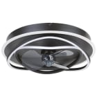 EGLO - LED-CCT-VENTILATOR AC SCHWARZ 'NAMORI'