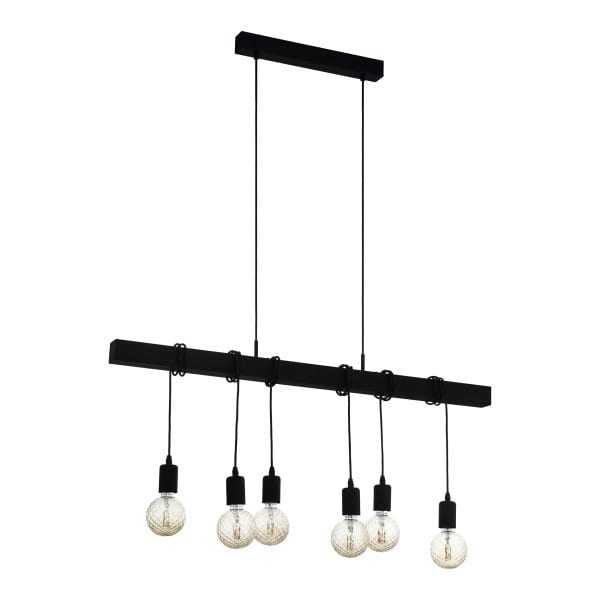 EGLO - HL/6 E27 SCHWARZ 'TOWNSHEND'