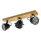 EGLO - BALKEN/3 E14 HOLZ/SCHWARZ 'GATEBECK'