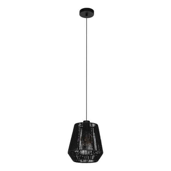 EGLO - HL/1 E27 STAHL PAPIER SCHWARZ 'PERSLEY'