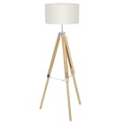 EGLO - STL/1 NATUR/CHROM/BEIGE 'LANTADA'