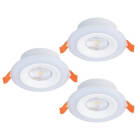EGLO - SET 3XLED-EINBAUSPOT Ø98 WEISS