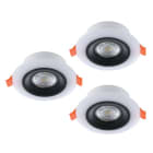 EGLO - SET 3XLED-EINBAUSPOT Ø98 SW/WS