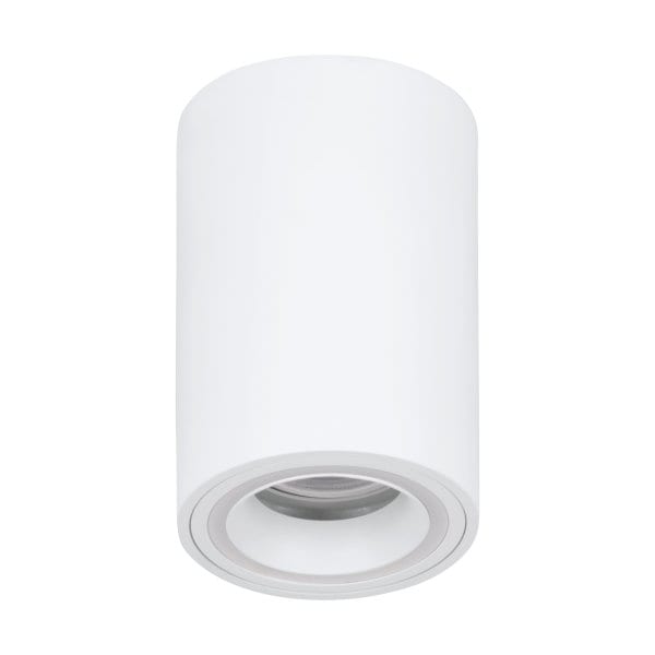 EGLO - LED AUFBAULEUCHTE/1 GU10 4,9W ALU KUNSSTOFF WEISS 'CAROSSO-Z'