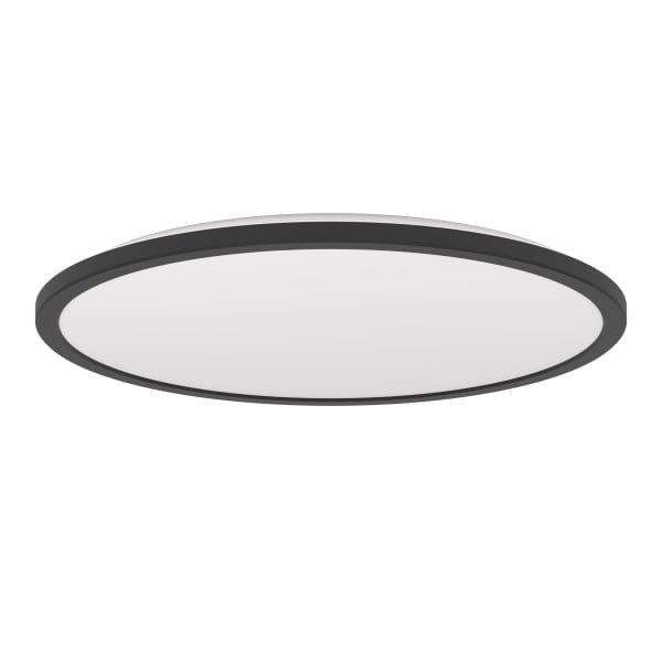 EGLO - LED-CCT_TW-DL Ø500 SW 'ROVITO-R' IP44 mit Fernbedienung