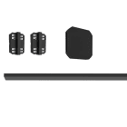 EGLO - VERLÄNGERUNGSSET (0,95M SCHIENE,2xVERBINDER, 1xverstellbarer VERBINDER, 2x ABDECKUNG, 1xENDKAPPE) schwarz