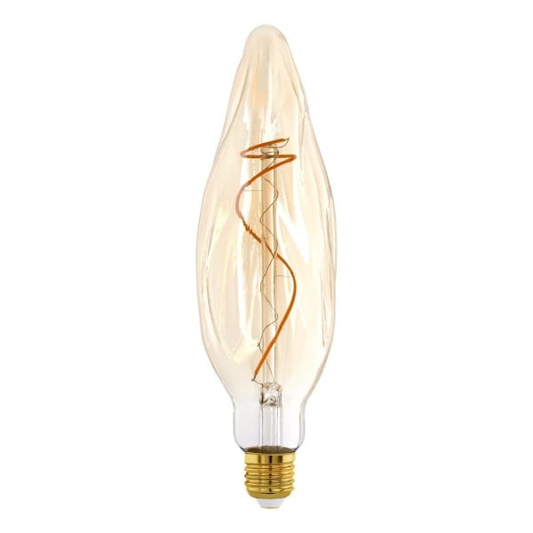 EGLO - LM-E27-LED KERZE CF78 4W DECORATIV AMBER 1 STK