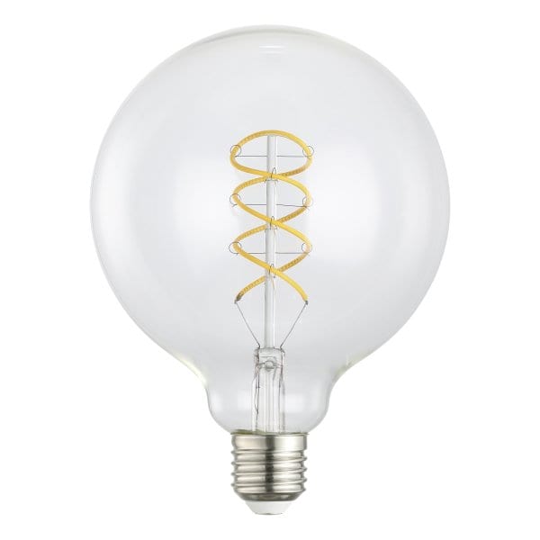EGLO - LM-E27-LED-GLOBE G125 4W/806LM SPIRAL KLAR 2700K 1 STK