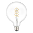 EGLO - LM-E27-LED-GLOBE G125 4W/806LM SPIRAL KLAR 2700K 1 STK