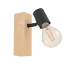EGLO - BALKEN/1 E27 HOLZ/SCHWARZ 'TOWNSHEND 3'