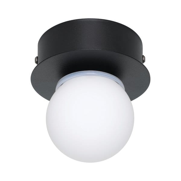 EGLO - LED-WL/DL/1 SCHWARZ/WEISS 'MOSIANO' IP44