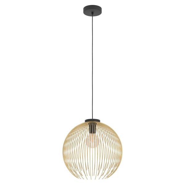 EGLO - HL/1 E27 SCHWARZ/GOLD 'VENEZUELA'