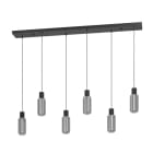 EGLO - HL/6 E27 SW/HOLZ/GRAU-TRANSP.'MAJONE'