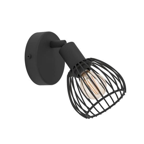 EGLO - WL/DL/1 E14 SCHWARZ 'SONNINO'