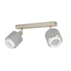 EGLO - BALKEN/2 NICKEL-M/GRAU/WS 'BELLIZZI'