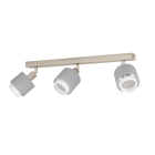 EGLO - BALKEN/3 NICKEL-M/GRAU/WS 'BELLIZZI'