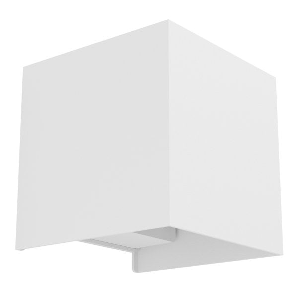 EGLO - LED WL/2 3W ALU GLAS WEISS KLAR 'VALMONTONE'