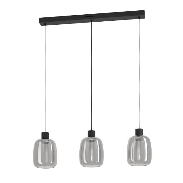 EGLO - LED HL/3 3,7W RGB+TW STAHL GLAS 'MOLOCHIO-Z'