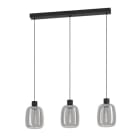 EGLO - LED HL/3 3,7W RGB+TW STAHL GLAS 'MOLOCHIO-Z'