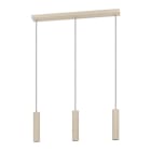 EGLO - LED HL/3 GU10 STAHL SANDFARBEN MESSING 'CAMINIA'
