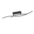 EGLO - LED DL 12W STAHL KUNSTSTOFF SCHWARZ 'GRISOLIA'