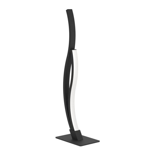 EGLO - LED TL 12W STAHL KUNSTSTOFF SCHWARZ 'GRISOLIA'